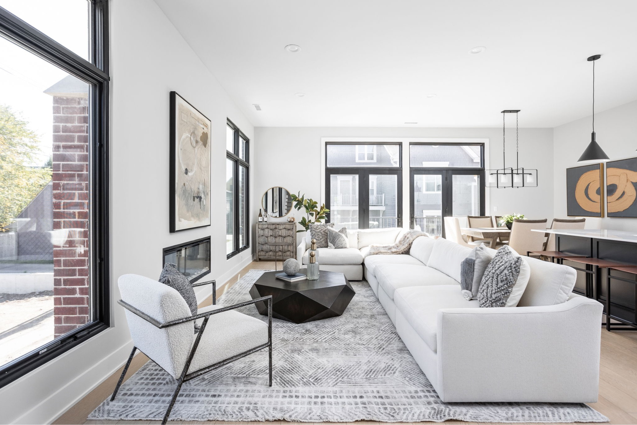 Are you searching for beautiful furniture for your living room? We styled the living using creams, grays, and wood tones. 

Styled: Nested Spaces
Photography: The Home Aesthetic
Built: Estridge Homes

#LTKhome #LTKfamily