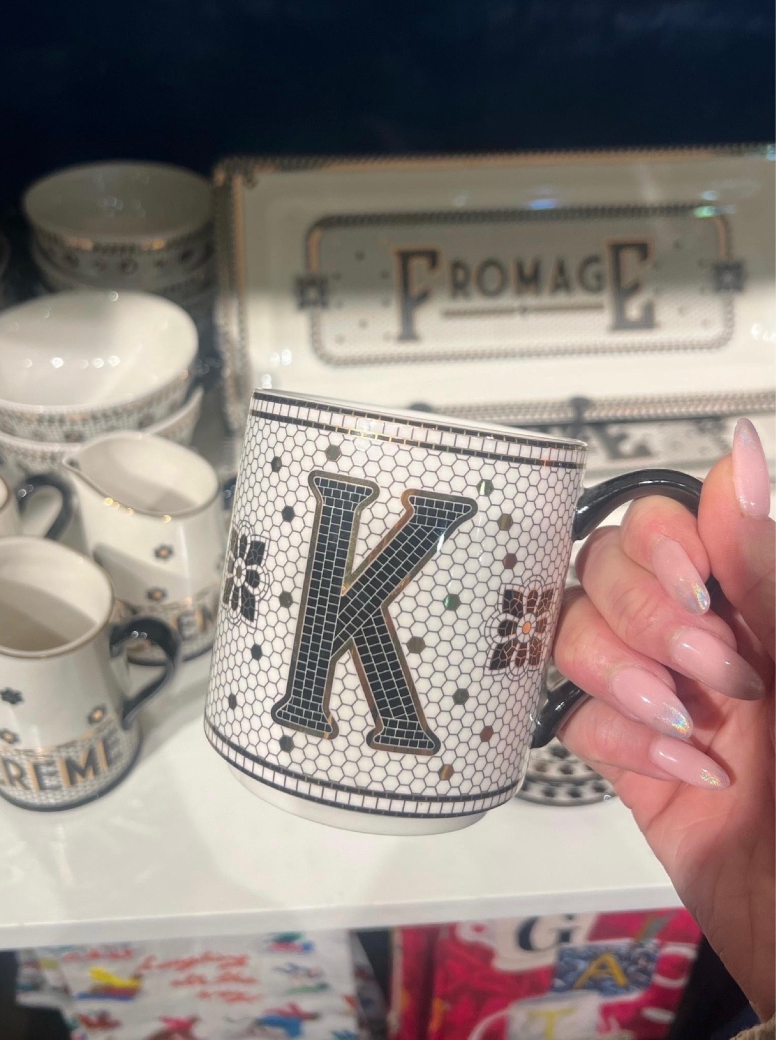 Anthropologie Cyber Monday Sale! Cyber Monday Deals, Anthropologie Sale 30% off sitewide! I love anything monogrammed for a special touch for gifts, this mug would make a great gift this holiday season, also linked a new arrival that is a more festive version, hostess gift, home gifts, gifts for her, host gift, great glassware for entertaining, bistro mug, subway tile drink ware, subway tile glassware, #LaidbackLuxeLife 

Follow me for more fashion finds, beauty faves, and lifestyle, home decor, sales and more! So glad you’re here!! XO, Karma

#LTKCyberWeek #LTKsalealert #LTKGiftGuide