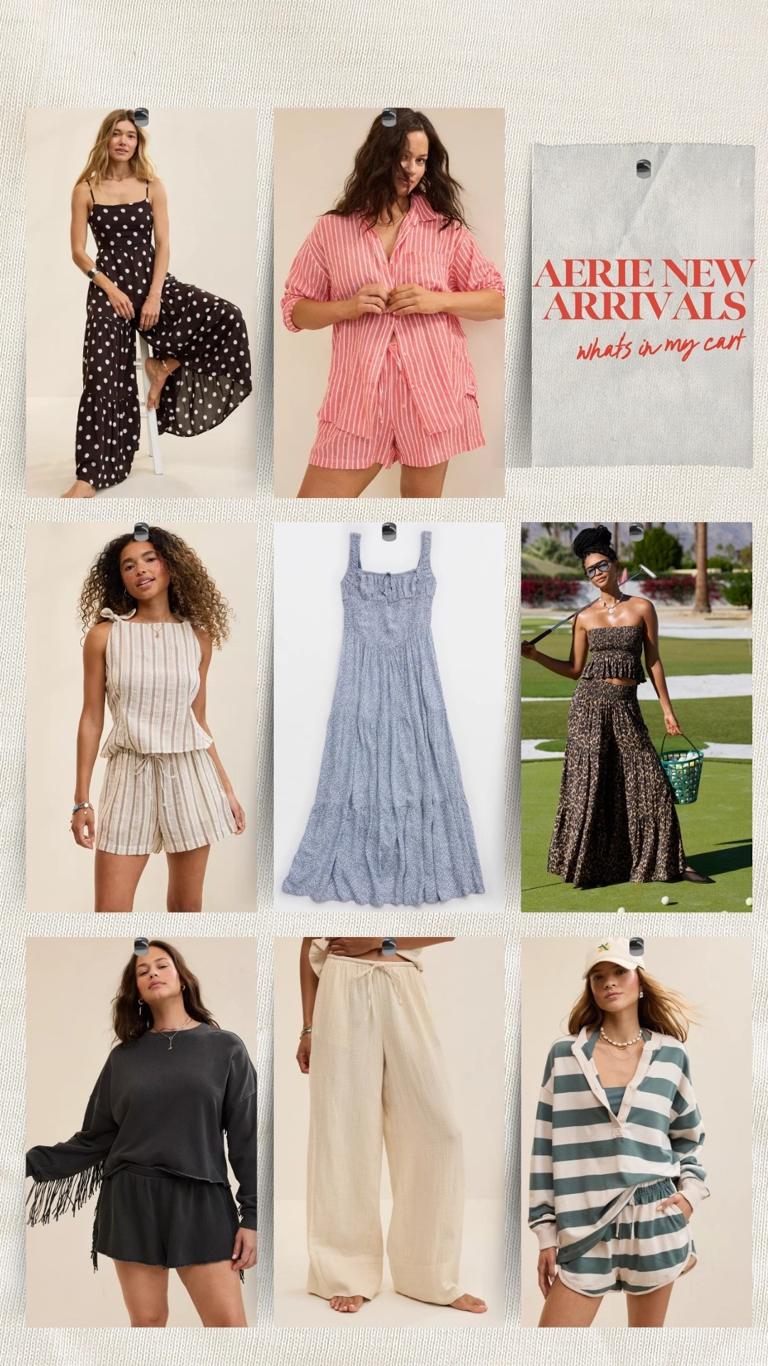 LTK x Aerie sale!
20% off with discount code in the app! 

New arrivals in my cart! 
Spring and summer outfit, flowy comfortable pants, spring dress

#LTKxAerie #LTKSaleAlert #LTKMidsize