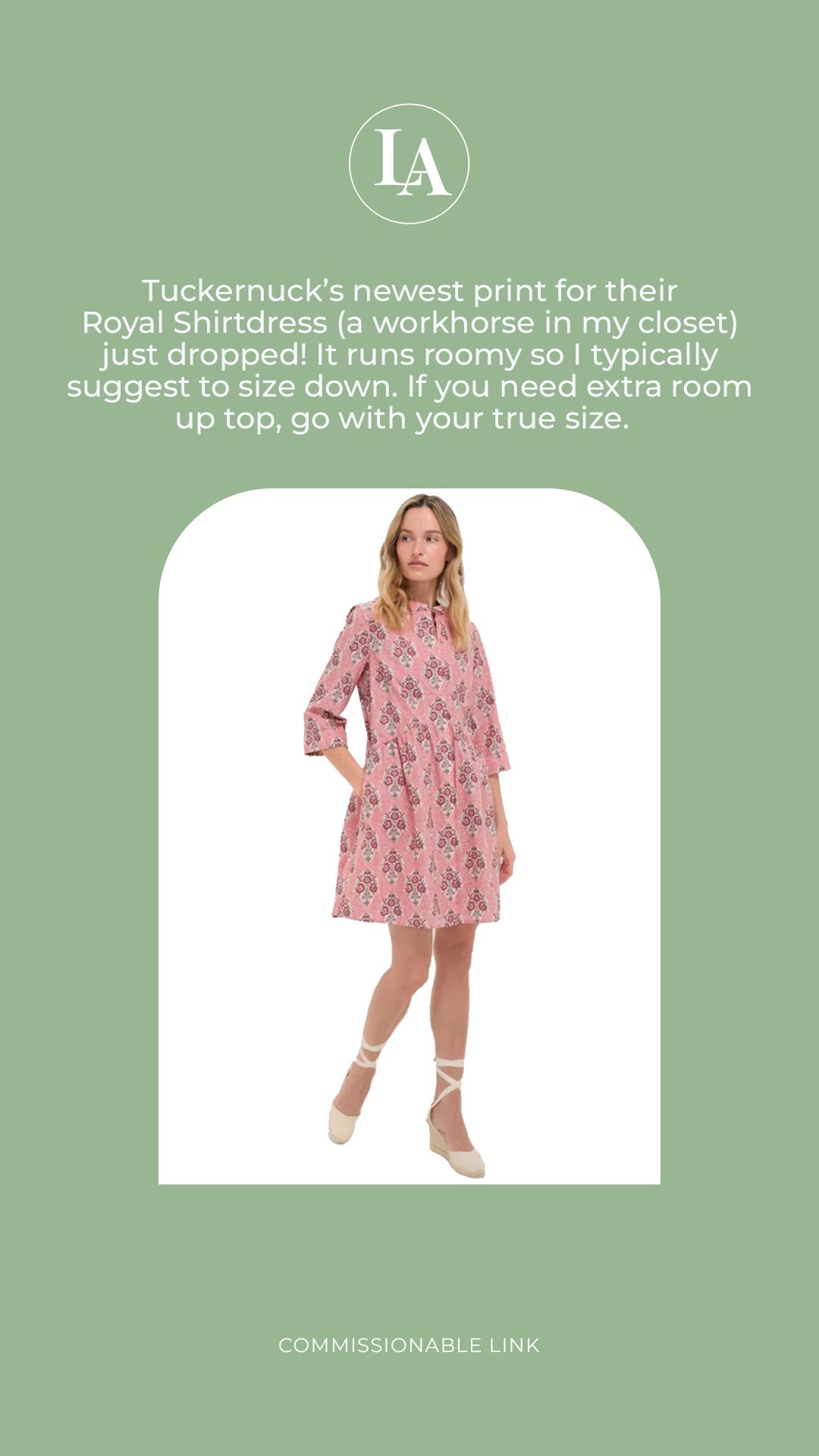 Tuckernuck Royal Shirtdress 

#LTKStyleTip #LTKSeasonal #LTKMidsize