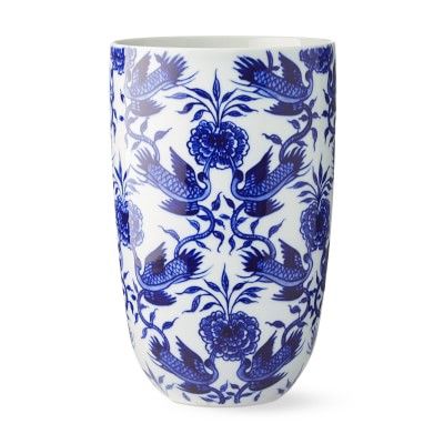 Blue Crane Ginger Jar Vase | Williams-Sonoma