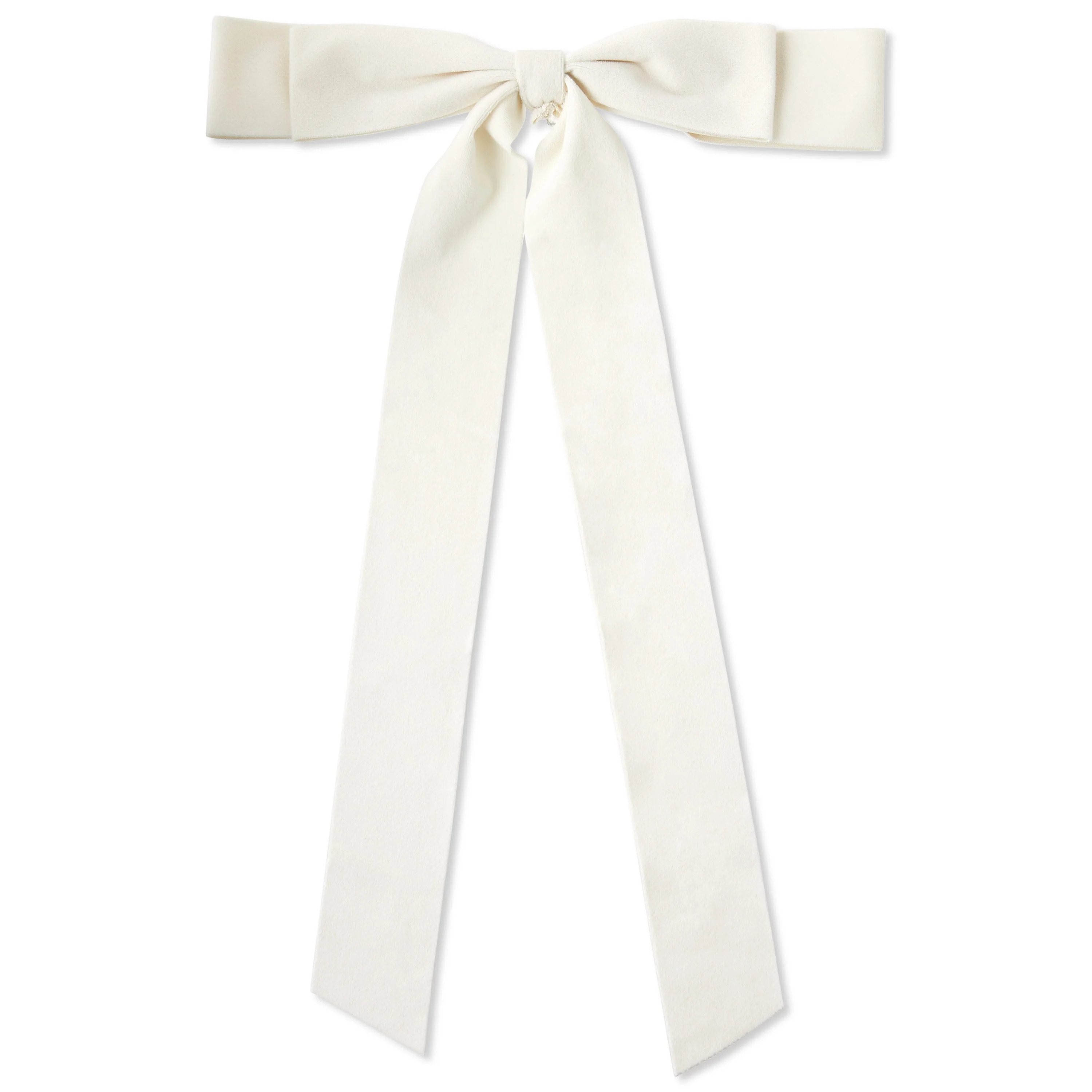 Ivory Floppy Suede Decorative Christmas Bow, 18", by My Texas House | Walmart (US)