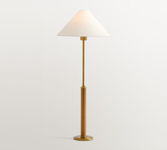 Chambers Leather Table Lamp (32") | Pottery Barn (US)