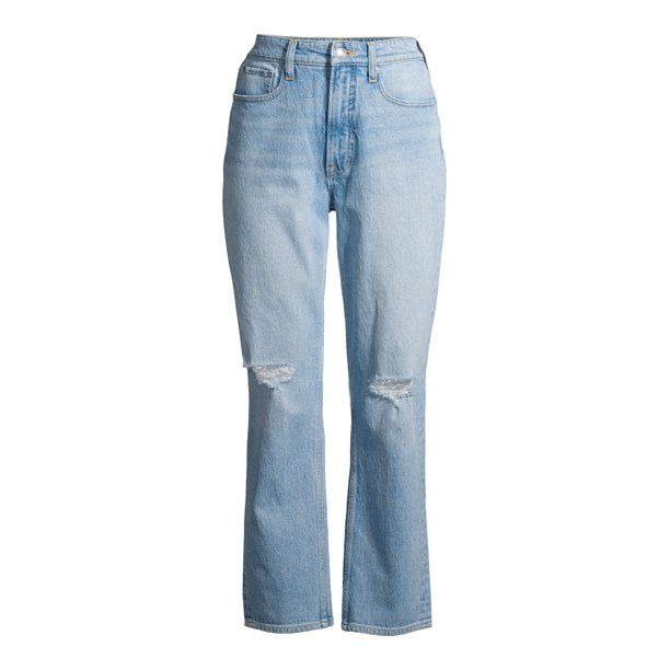 Free Assembly Women's Original 90's Straight Jeans - Walmart.com | Walmart (US)