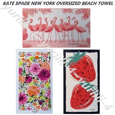 KATE SPADE NEW YORK OVERSIZED 100% COTTON BEACH TOWEL 40" x 70" SELECT COLOR NEW | eBay US