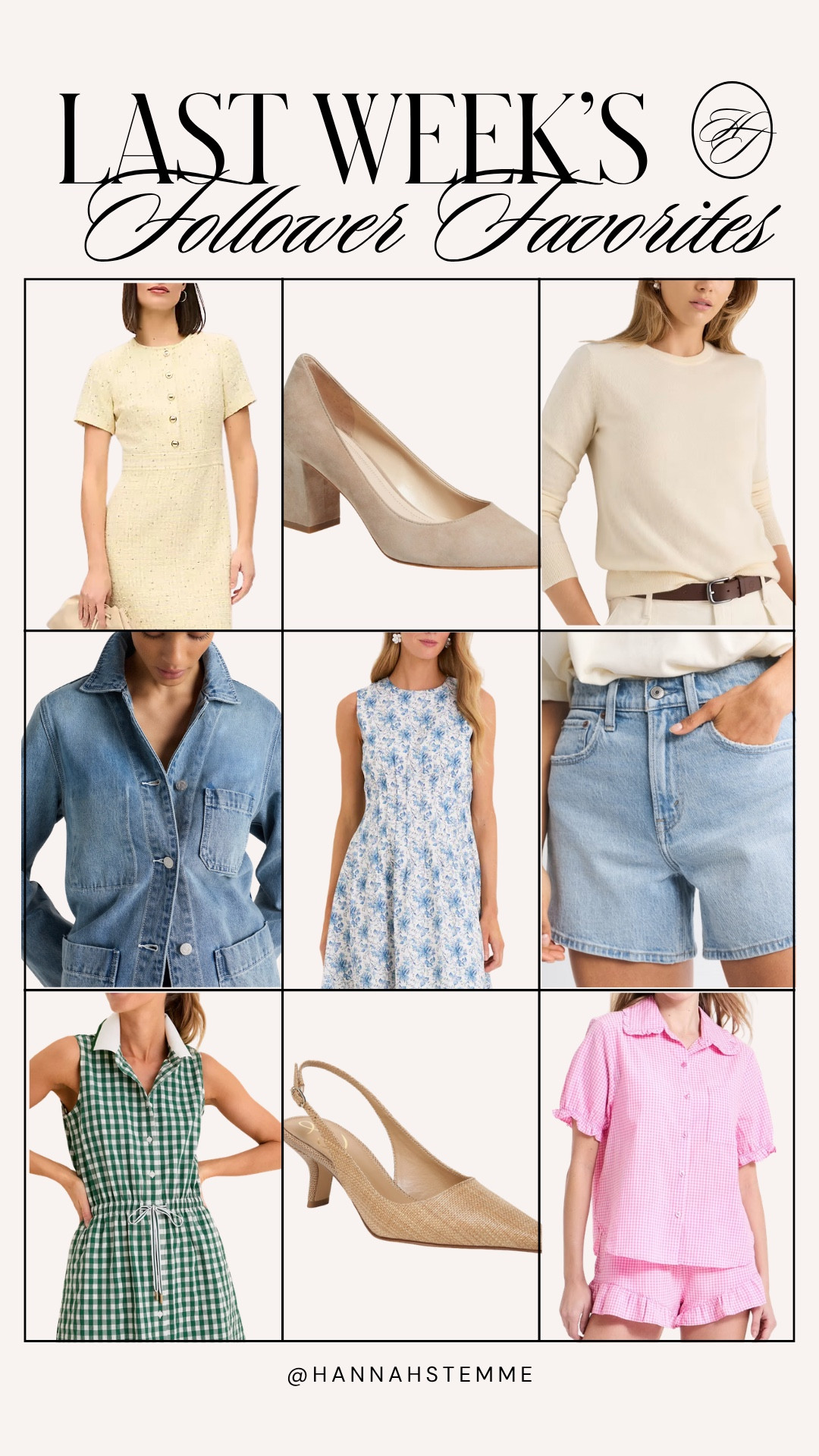 Last week’s best sellers and your most-loved pieces 🤍 sharing the staples you all are actually wearing on repeat—from effortless mom outfits to polished work outfits and easy spring dresses. Everything here is versatile, flattering, and made for real life ✨

#LTKStyle #LTKWorkwear #LTKSpring #MomOutfits #MomStyle #WorkingMomStyle #BusinessCasual #WorkOutfits #SpringDresses #CapsuleWardrobe

#LTKmomlife #LTKWorkwear #LTKootd