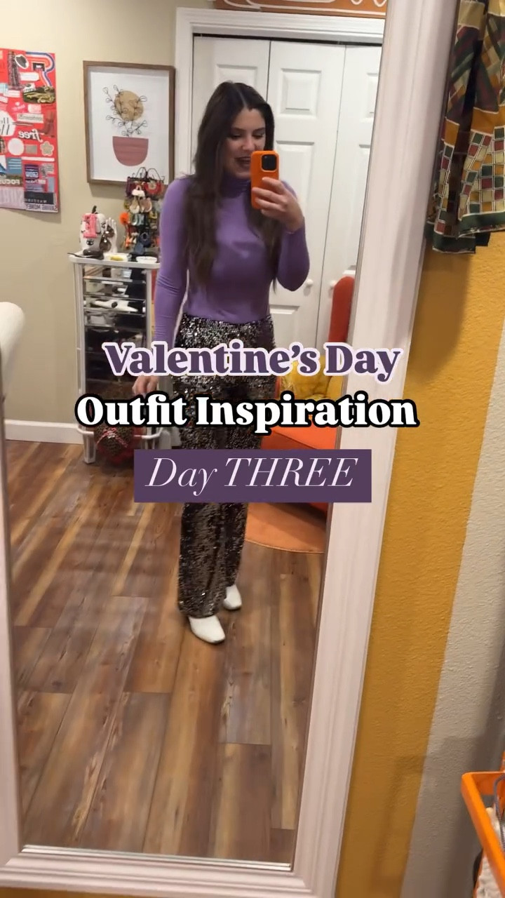 Looking for Valentine’s Day outfit inspiration? 💌

I’m sharing 5 looks this week to help spark creativity in your wardrobe! 

Day 3’s look is an alternative spin on traditional colors. Rather than the bright red and hot pink, I went with a lavender that is sure to stand out. Also, how cute is this muted strawberry purse? 

The earrings also have a good pop of pink that’s not too over the top. You could also add a little more lime green in accessories to bring it out more. 

Let me know what you think! 🍓

#valentinesdayoutfits #outfitinspirations #valentinesdaylook #inspiredstyle