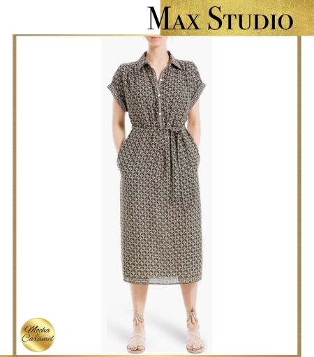 Nordstrom Rack • Max Studio Floral Short Sleeve Shirtdress

#LTKstyletip #LTKfindsunder50 #LTKworkwear