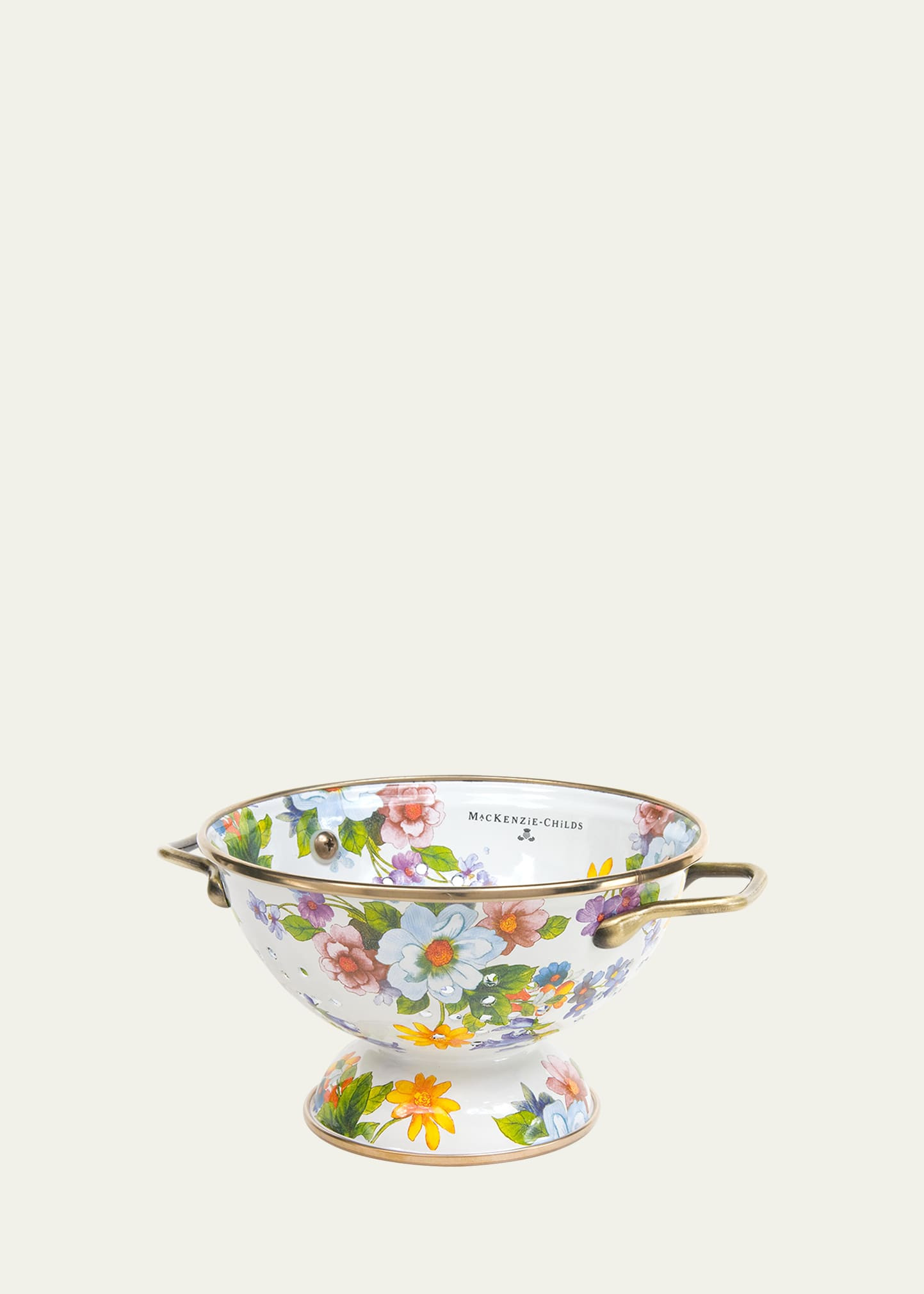 MacKenzie-Childs Small Flower Market Colander | Bergdorf Goodman
