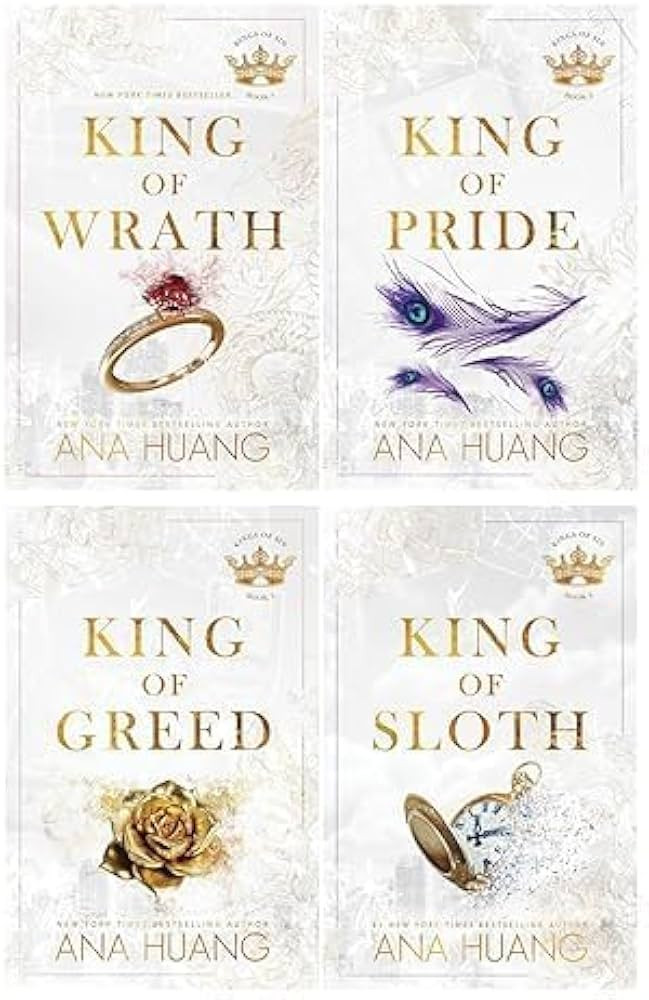 Kings of Sin Series 4 Books Collection Set By Ana Huang (King of Wrath, King of Pride, King of Gr... | Amazon (US)