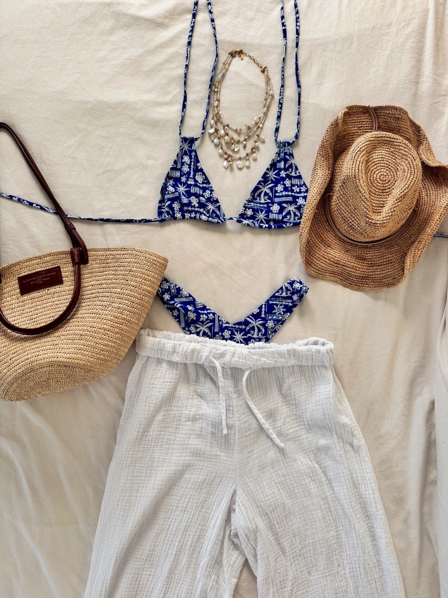 VACATION OUTFIT- beach day 🌊
hat is from hat attack + bikini is KULANIKINIS 

#LTKU #LTKSeasonal