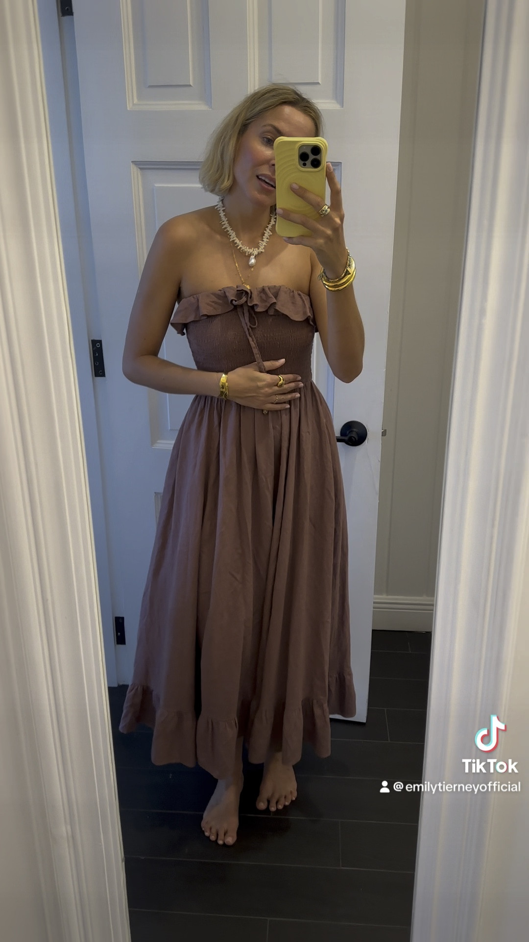 Brown midi dress, holiday dress, holiday outfit, beach dress, free people dress 

#LTKeurope #LTKuk #LTKsummer