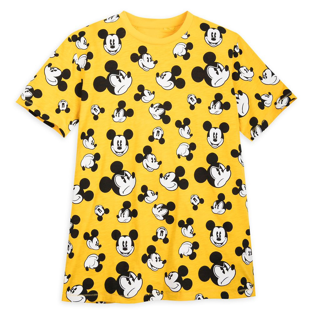 Mickey Mouse Faces T-Shirt for Men | Disney Store