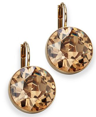 Earrings, Bella Yellow Crystal Drops | Macys (US)