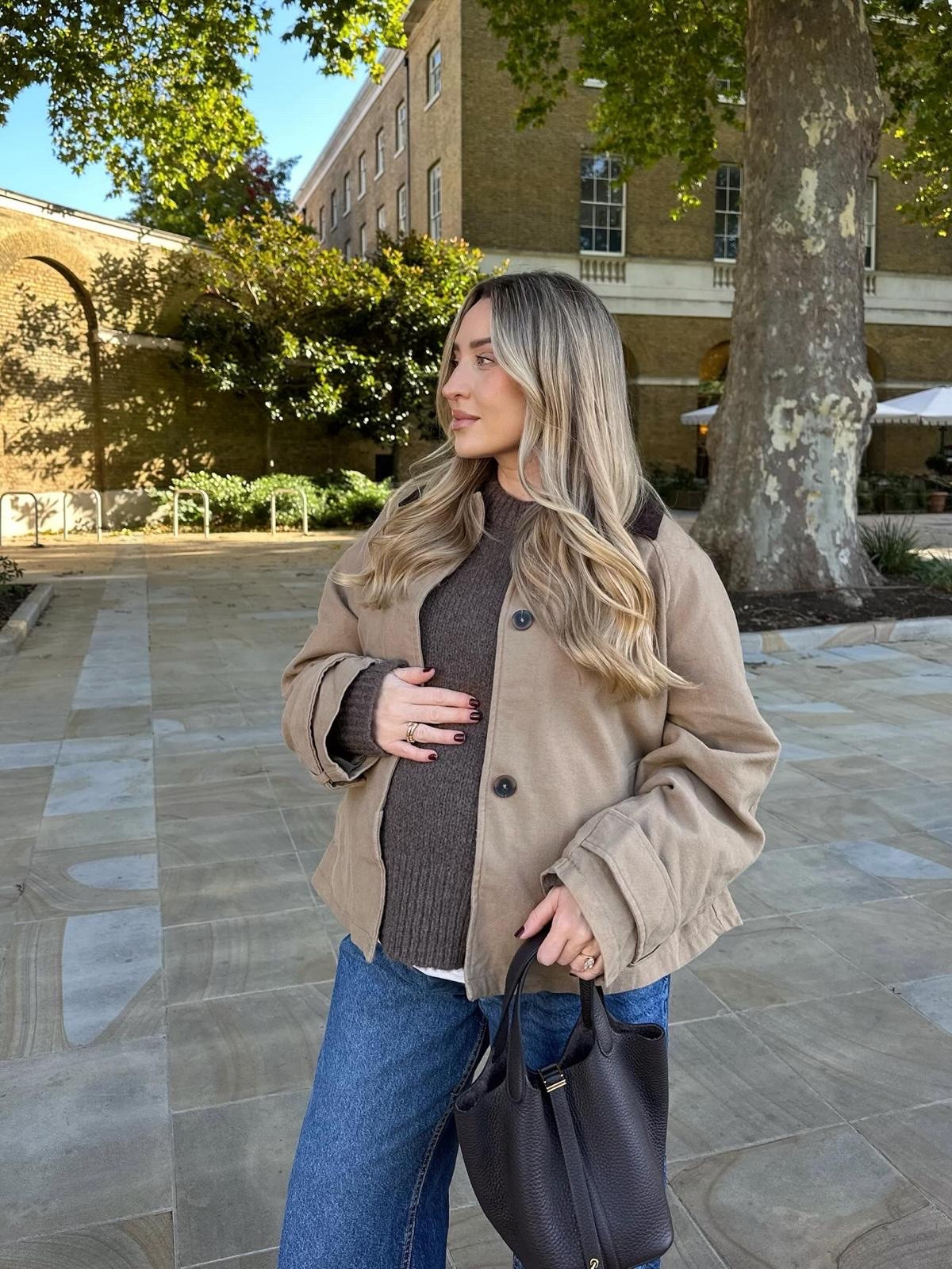 Dressing the bump for autumn 🍂 all ASOS. Barn jackets and denim are perfect for layering up this season and leaning into that country aesthetic 

#LTKautumn #LTKmaternity #LTKstyletip