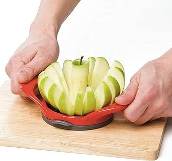 PrepWorks by Progressive Dishwasher Safe 16-Slice Thin Apple Slicer and Corer with Attached Safet... | Amazon (US)