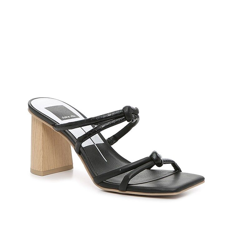 Dolce Vita Parris Sandal | Women's | Black | Size 9.5 | Heels | Sandals | Block | Slide | DSW