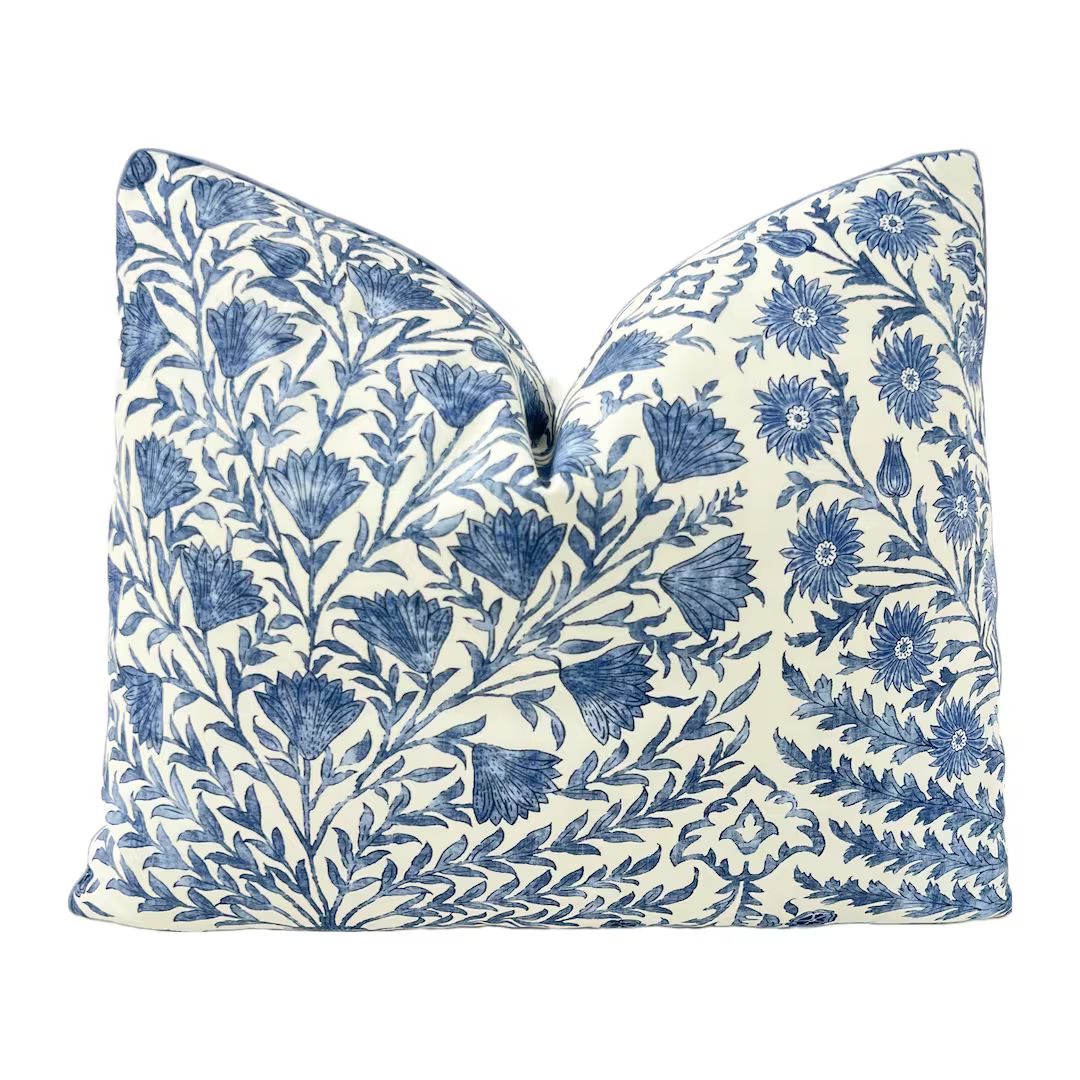 Pillow Cover, Lee Jofa Oscar De La Renta Pillow Cover, Sameera // Made to Order // Decorative Hig... | Etsy (US)