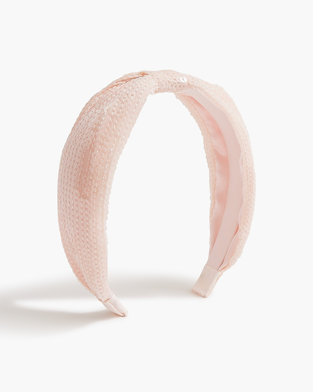 Sequin wrap knot headband | J.Crew Factory