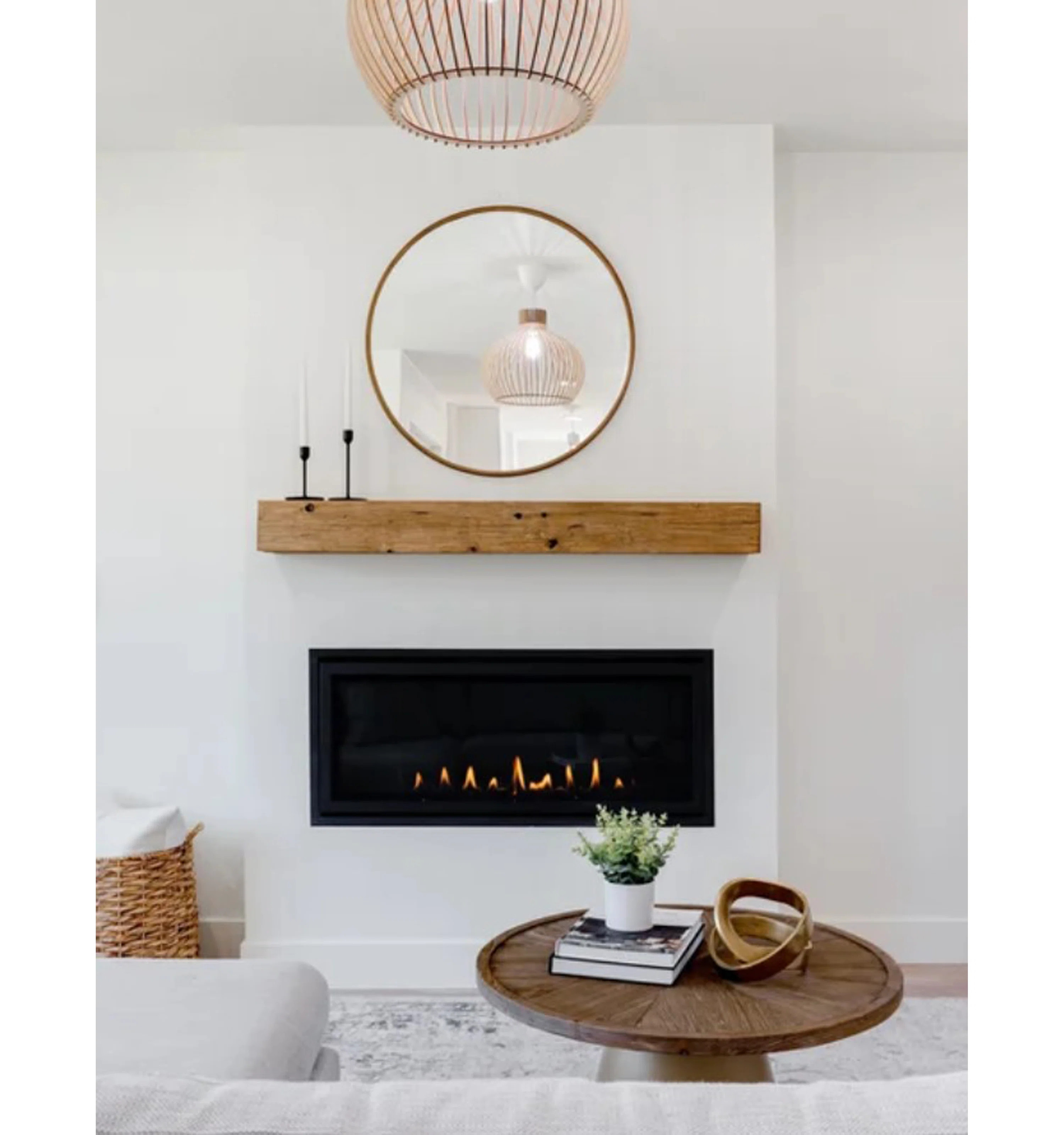 Union Rustic Midwood Rustic Pro Fireplace Mantel Shelf & Reviews | Wayfair | Wayfair North America
