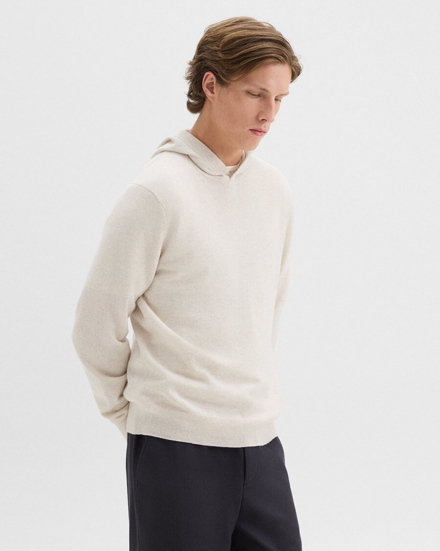 Hilles Hoodie in Cashmere | Theory