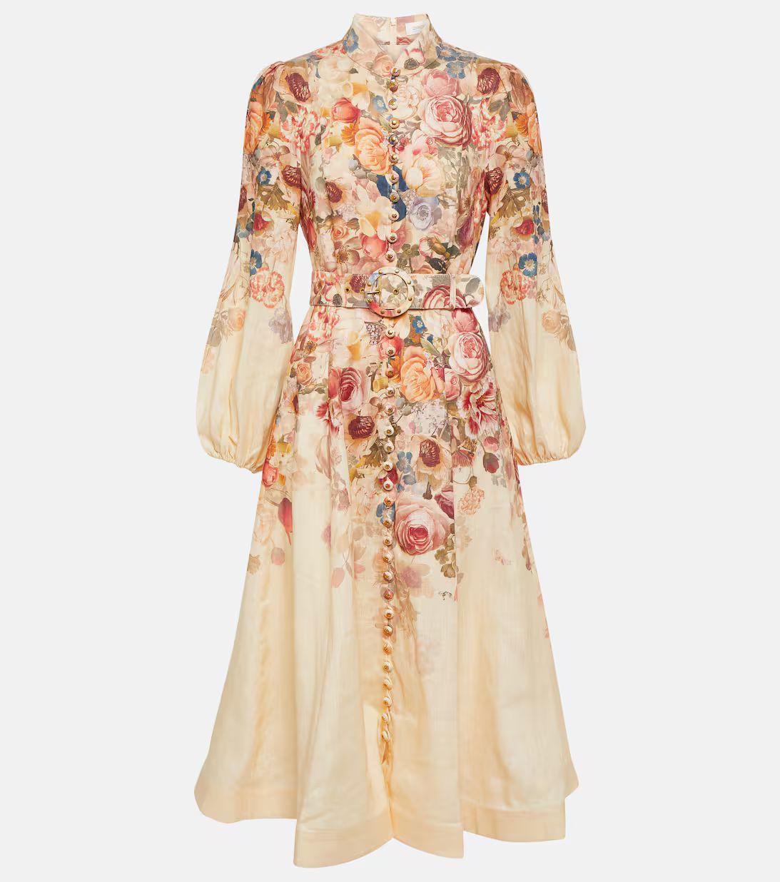 Luminosity floral linen shirt dress | Mytheresa (INTL)