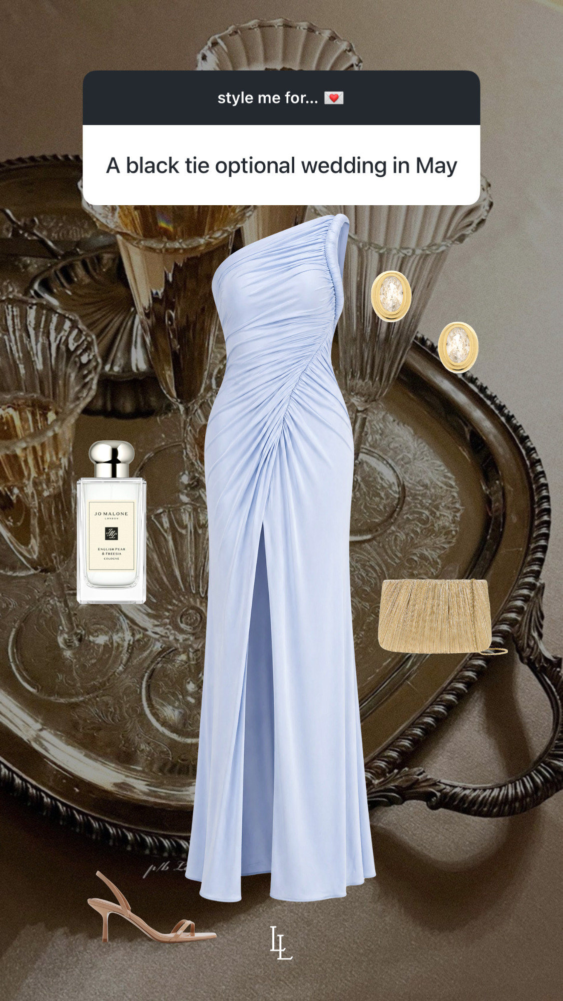 style inspo for a black tie optional wedding in May!
Meshki  

 #LTKWedding
