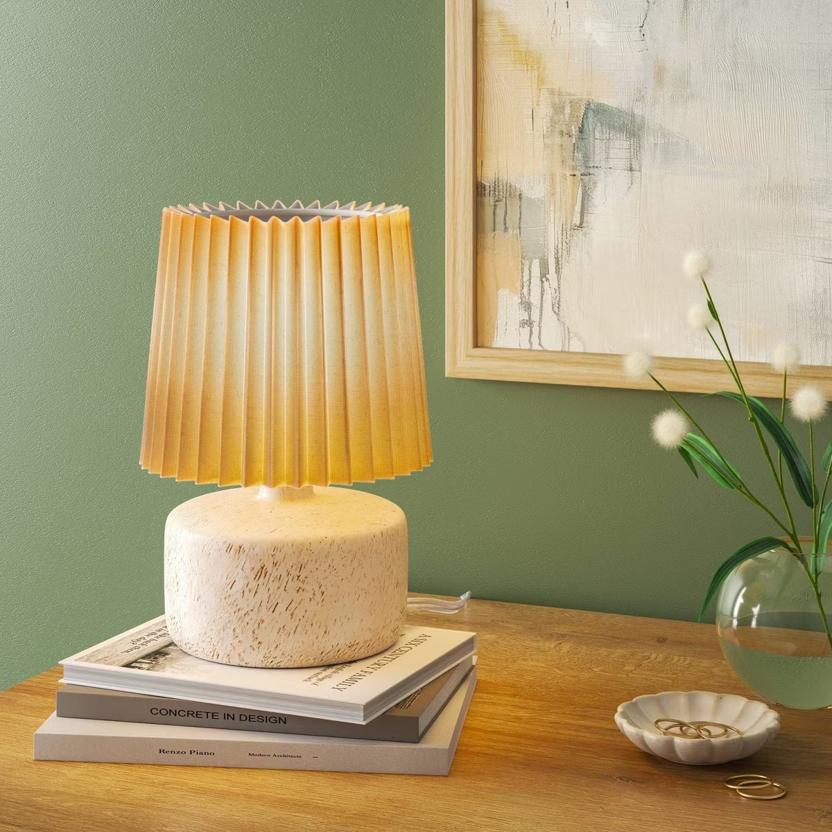 Add cozy charm to any room with the Room Essentials™ Mini Light Faux-Wood Table Lamp with Pleated Shade—now on sale for under $10!

#LTKHome #LTKFindsUnder50 #LTKSaleAlert