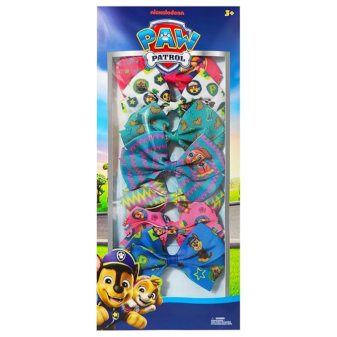 LUV HER Paw Patrol Alligator Hair Clips for Kids – 7-Pack Non-Slip 4-Inch Hair Bows – Girls H... | Amazon (US)