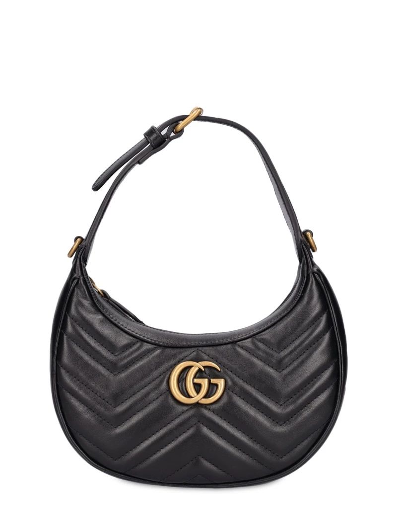 Mini gg marmont leather bag - Gucci - Women | Luisaviaroma | Luisaviaroma