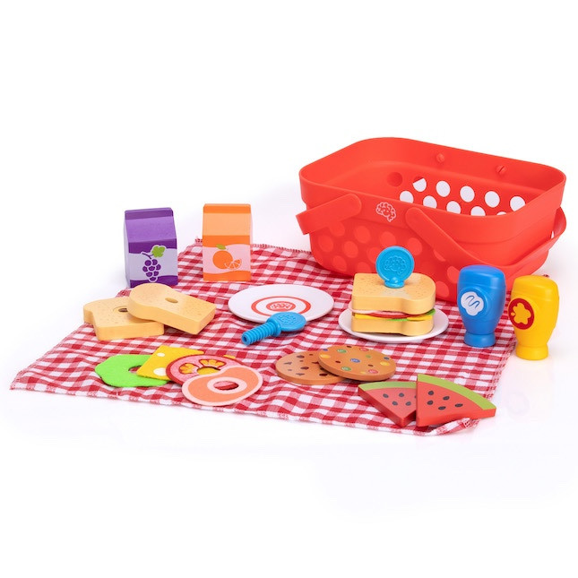 Pretendables Picnic Basket Set | Fat Brain Toys