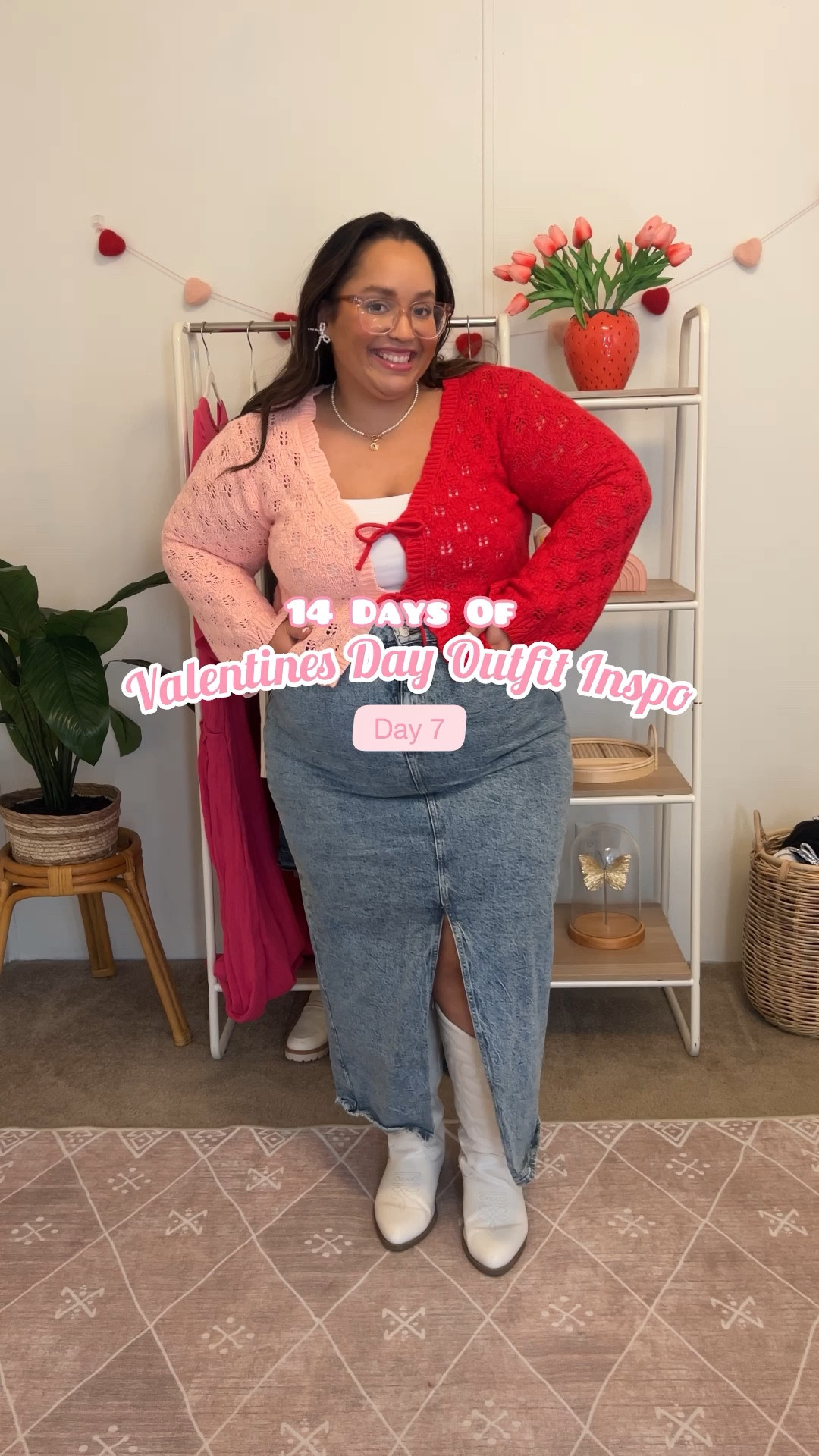 Day 7 of 14 days of Valentines Outfit Inspo ❤️🍫🍰💌💋

#LTKplussize #LTKVideo #LTKstyletip