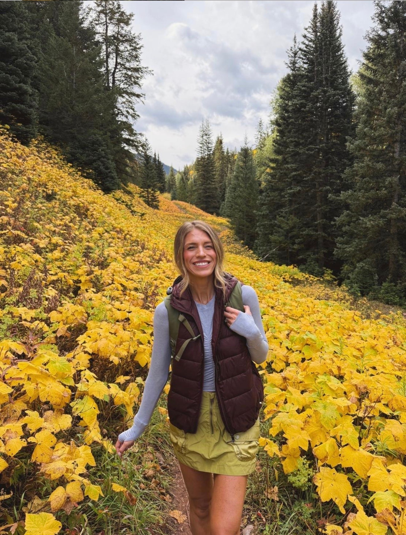 What I wore hiking in Aspen in the fall! We hiked The Conundrum day hike. Love this skort! Super comfy and breathable, sized down to small, medium in long sleeve, small tall in vest. Love that it’s Packable and can fit easily in suitcase and backpack



Hiking outfit, hiking gear, Fp movement, danner, Athleta, activewear, fall hike, tall sizes, tall girl friendly, free people

#LTKTall #LTKActive #LTKTravel