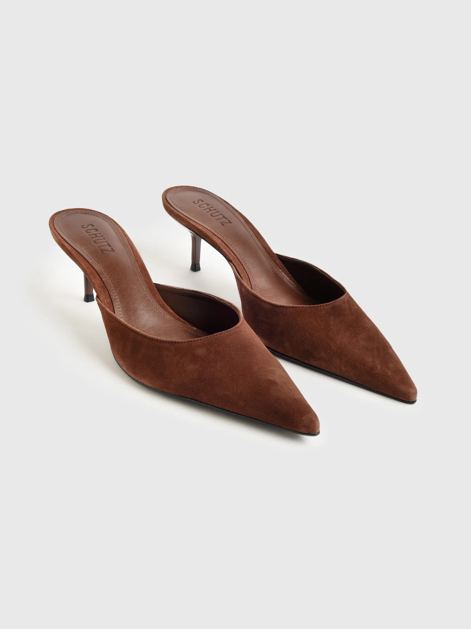 SCHUTZ
                      
                     Women's Julie Suede Pump | Saint Bernard