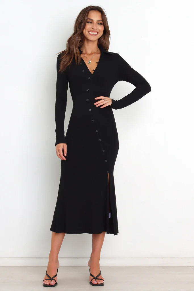 Adriana Dress - Black | Petal & Pup (US)