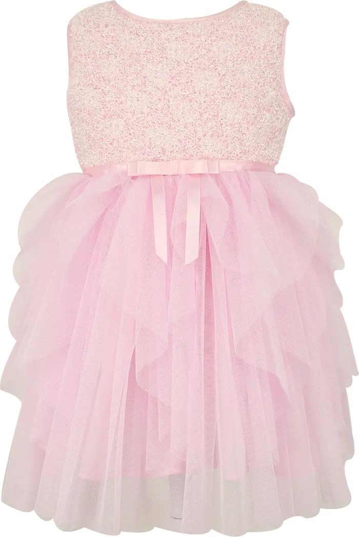 Popatu Kids' Textured Bodice Tulle Dress | Nordstrom | Nordstrom
