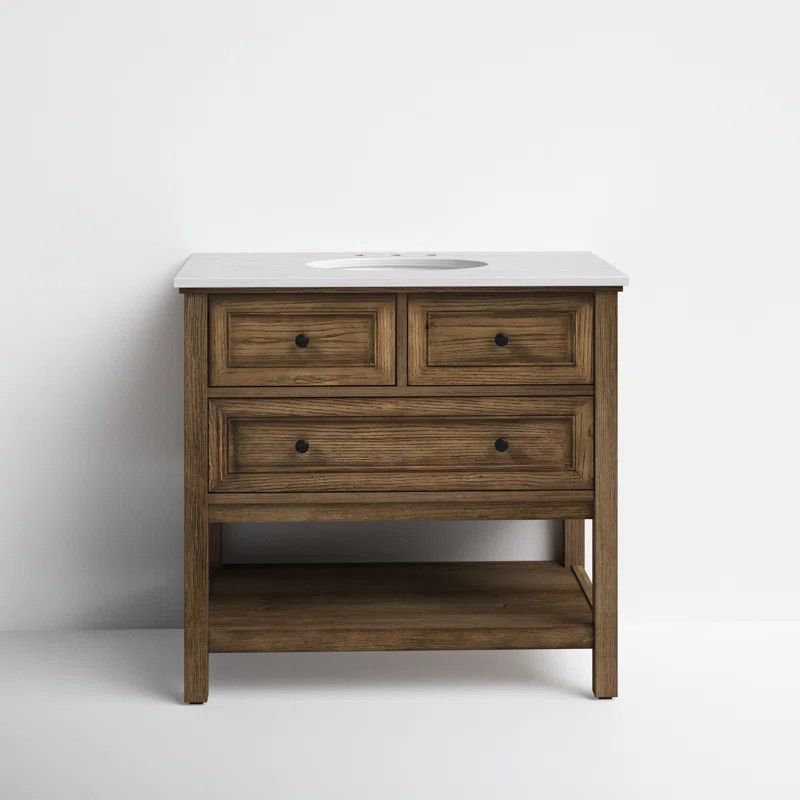 Voss 36" Single Bathroom Vanity Set | Wayfair North America