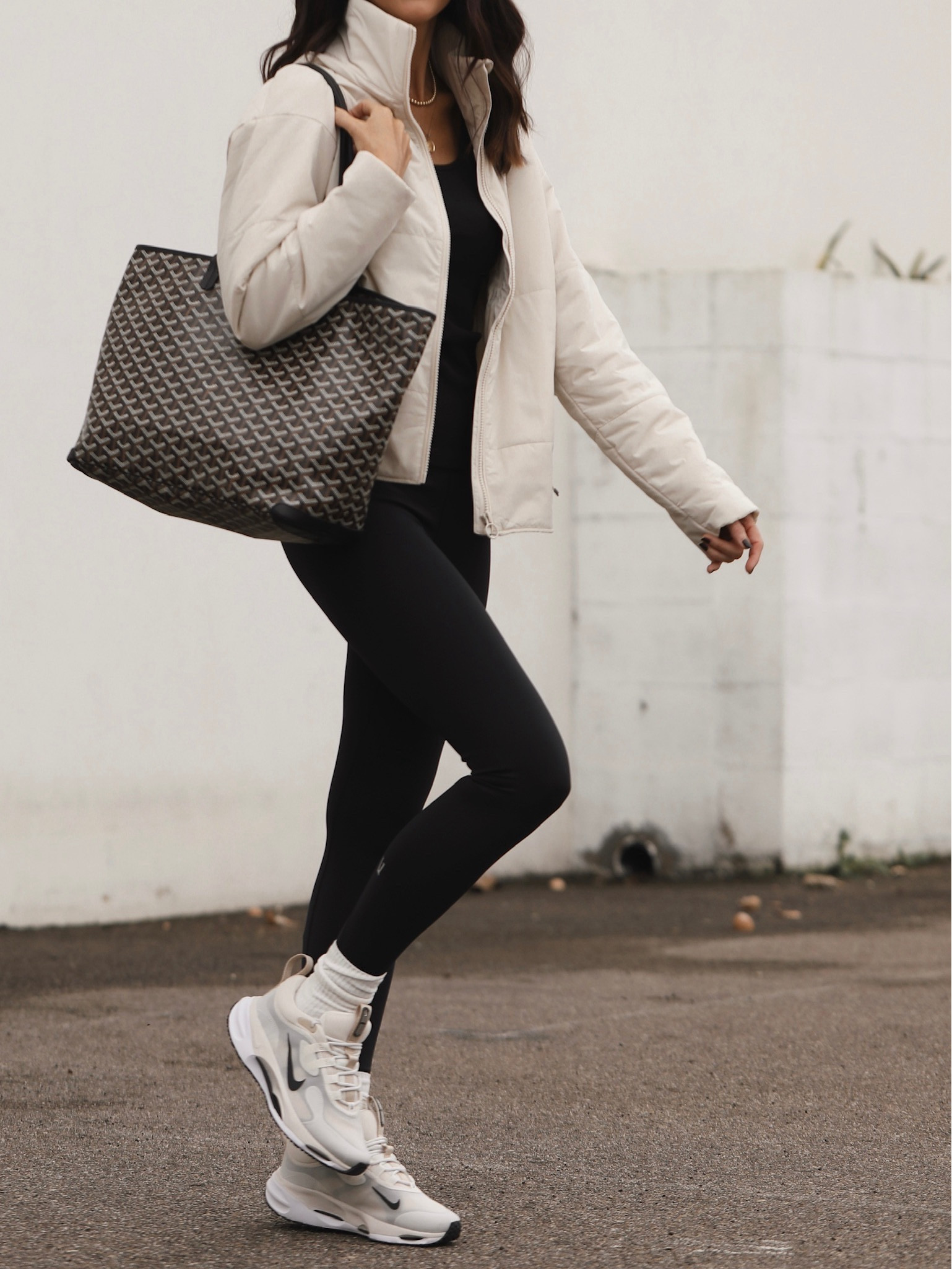 It is finally starting to feel like fall and I couldn't be anymore excited. Im just shy of 5-7" wearing the size small jacket and these sneakers are soooo good! Run true to size✨ #stylinbyaylin #aylin

#LTKSeasonal #LTKActive #LTKStyleTip