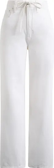 The Ultimate Wide Leg Jeans in Tile White | Nordstrom