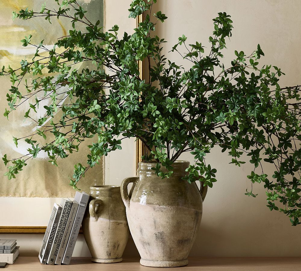 Faux Oversized Green Branch | Pottery Barn (US)