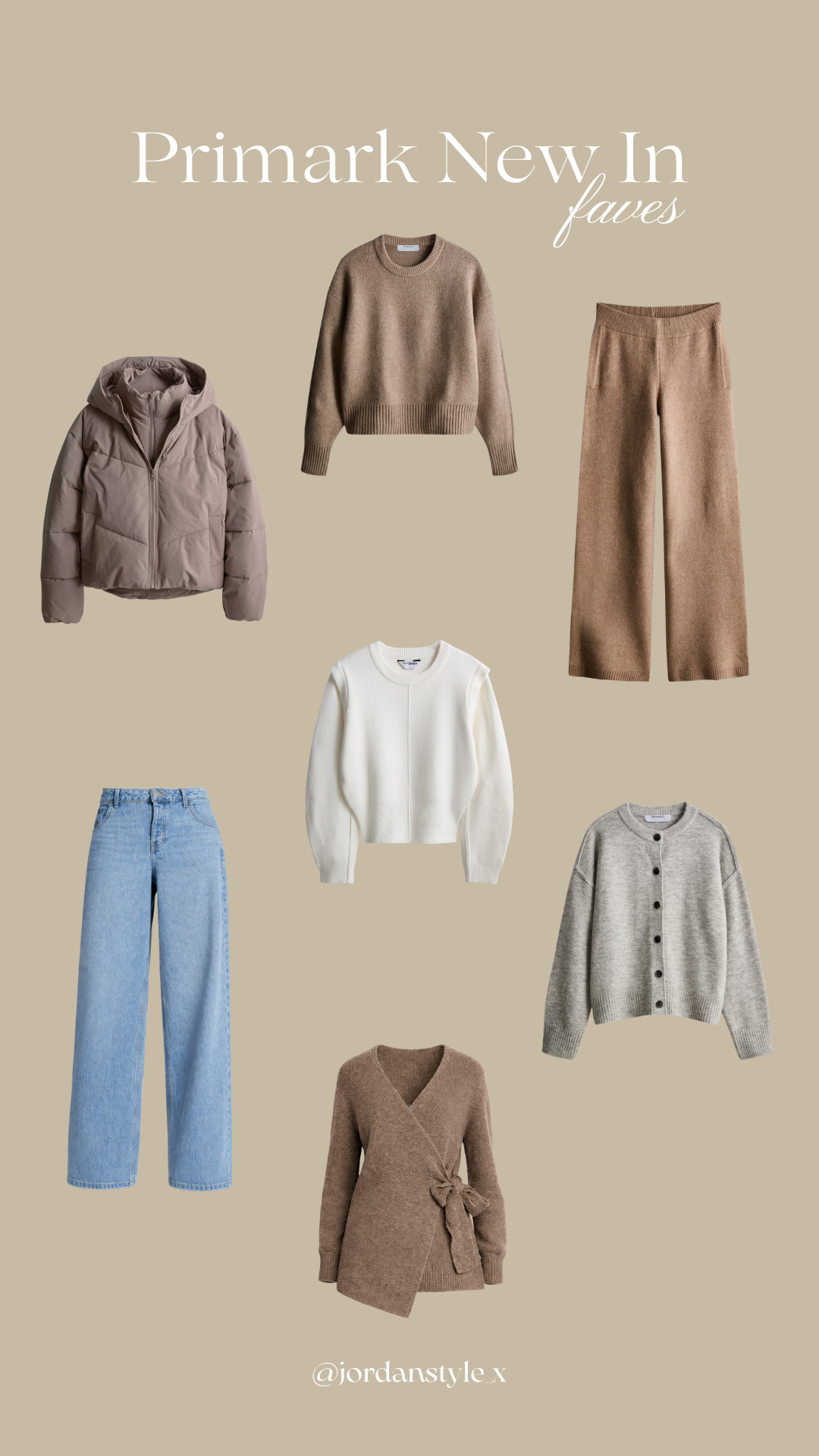 Primark UK Knitwear & Casual Edit, Knitted Seam Detail Cardigan, Ribbed Zip-Through Top, Ribbed Mid-Rise Trousers, Essential Exposed Stitch Trousers, Double-Layered Puffer Jacket, Polo Sweatshirt, Knitted Crew Neck Jumpers, Rita Ora Knitted Wrap Cardigan, Rita Ora Cropped Top, Wide-Leg Knitted Trousers, and Low-Rise Scene Jeans 

 #LTKuk #LTKwinter #LTKstyletip