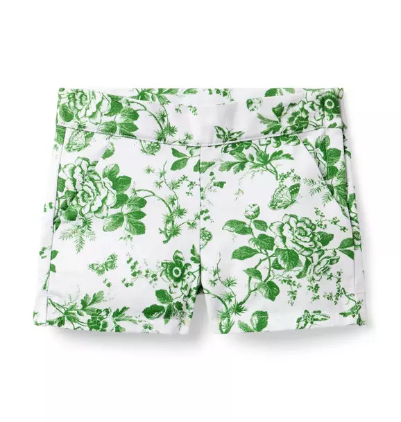 Floral Canvas Short | Janie and Jack