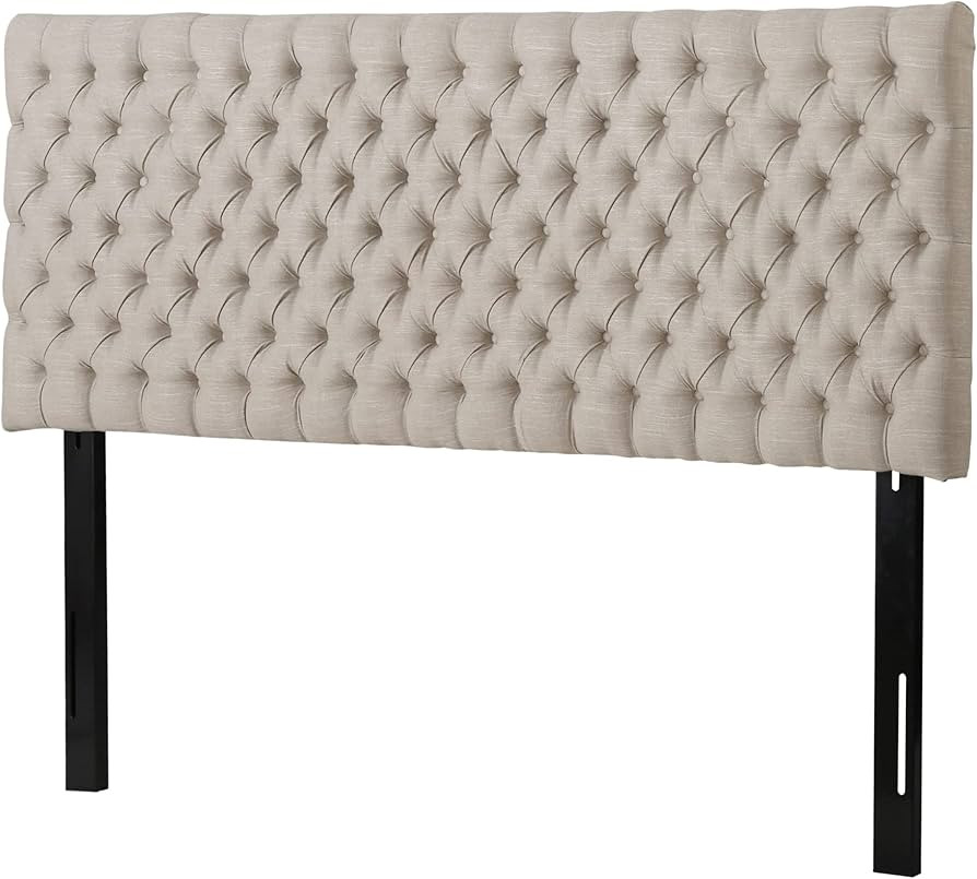 Christopher Knight Home Jezebel Headboard, King / Cal King, Sand | Amazon (US)