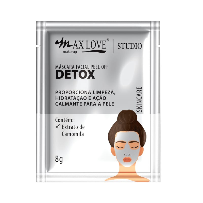 Max Love Peel Off Detox
        
              - Máscara Facial 8g | Beleza Na Web (BR)