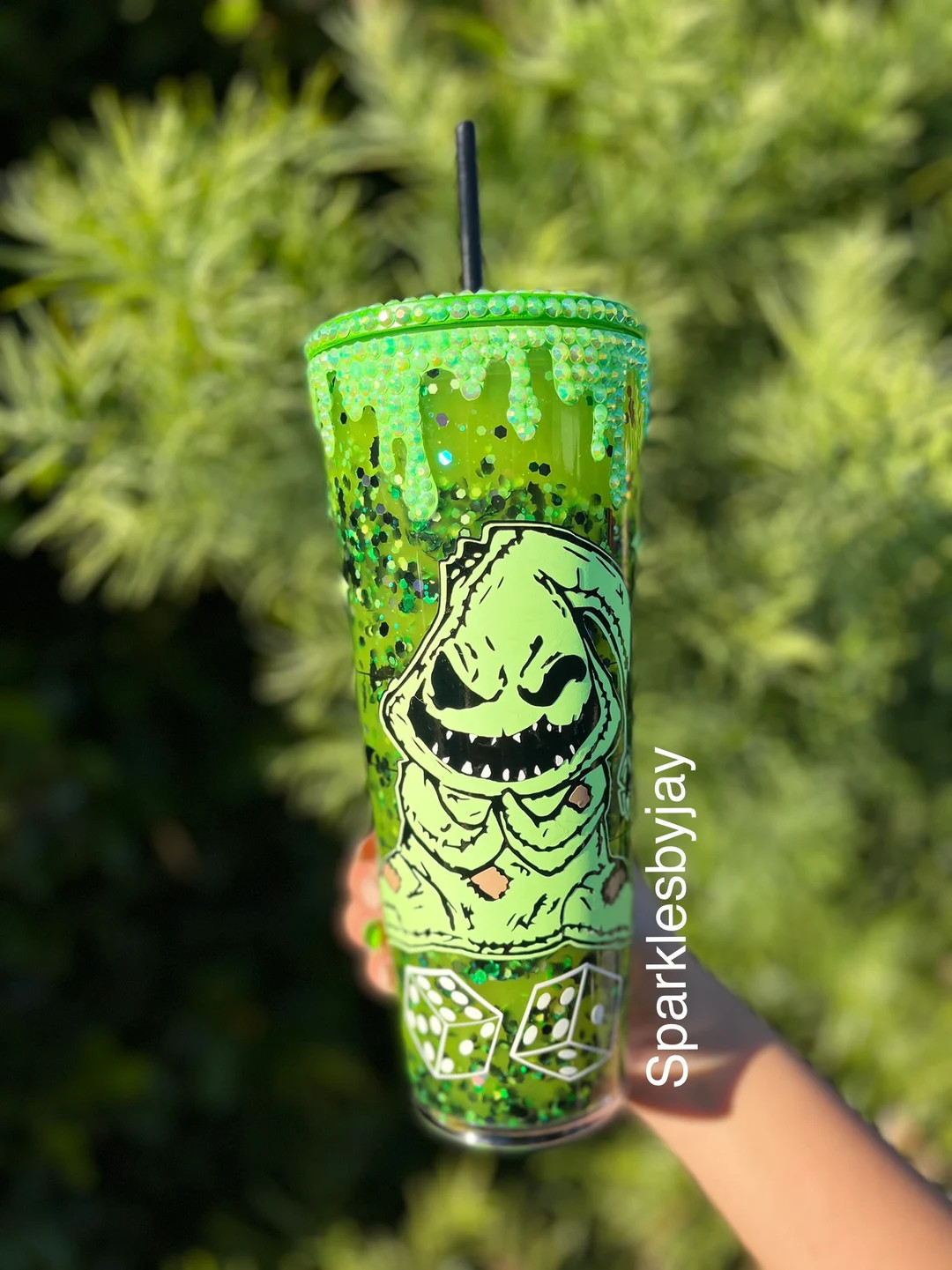 OOGIE Boogie Snow Globe Tumbler Disney Halloween Snow Globe - Etsy | Etsy (US)