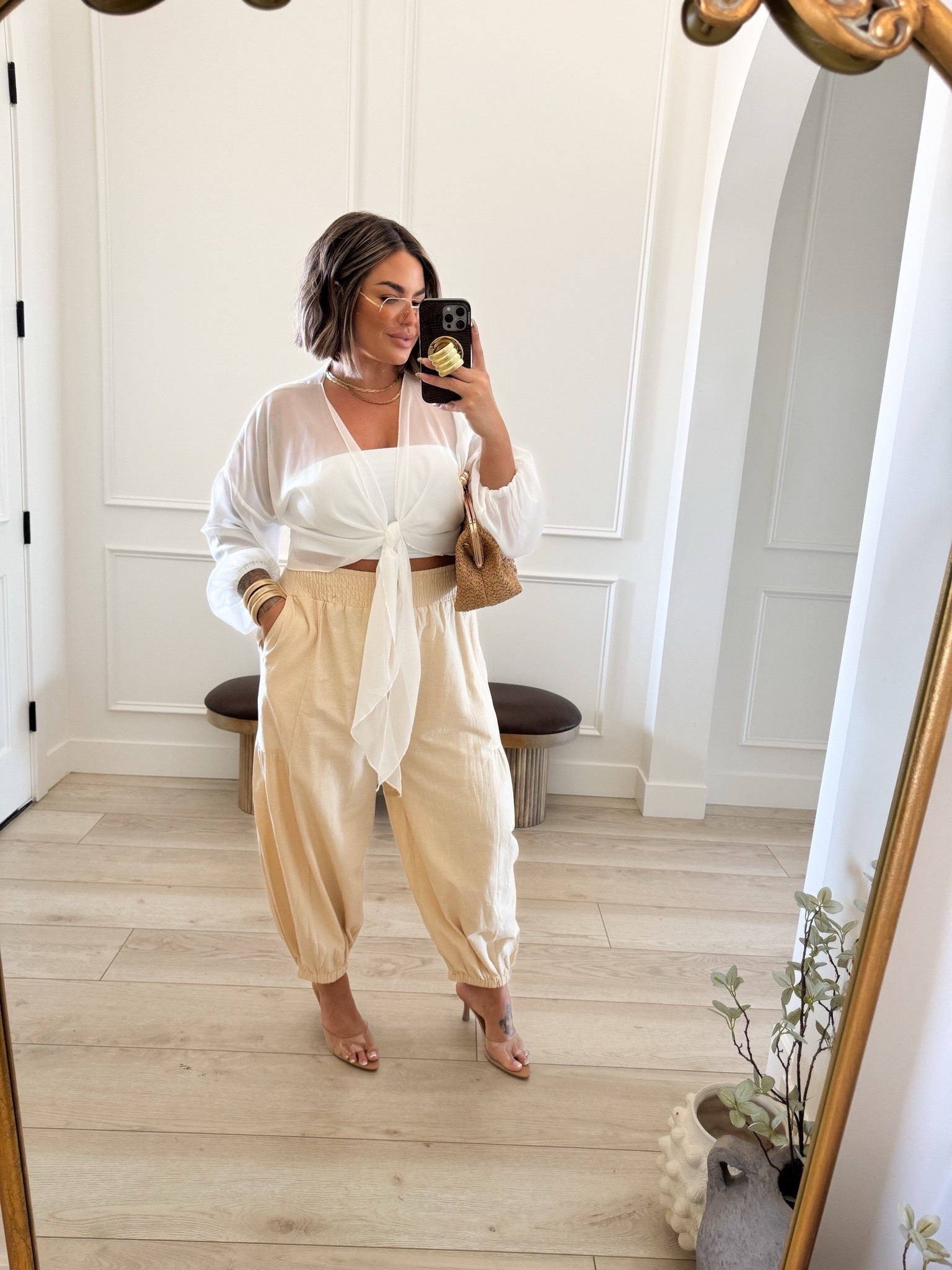 Pants xl 
Top xl 
Linked similar tube top I also have the one I have on is sold out.

Follow my shop @shaynaslife on the @shop.LTK app to shop this post and get my exclusive app-only content!

#liketkit 
@shop.ltk
https://liketk.it/6eDB4