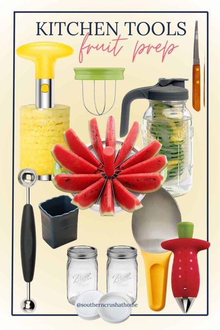 If you’re like me, remembering to eat your fresh fruits and veggies is sometimes a struggle. But it seems like summer is the perfect time to find the freshest fruits.

With the right tools, you can make all that fruit preparation easier, more fun, and incredibly convenient. So I did the hard work for you–Here are 15 genius kitchen tools to help you enjoy more fresh fruit this summer.

#LTKSeasonal #LTKParties #LTKHome