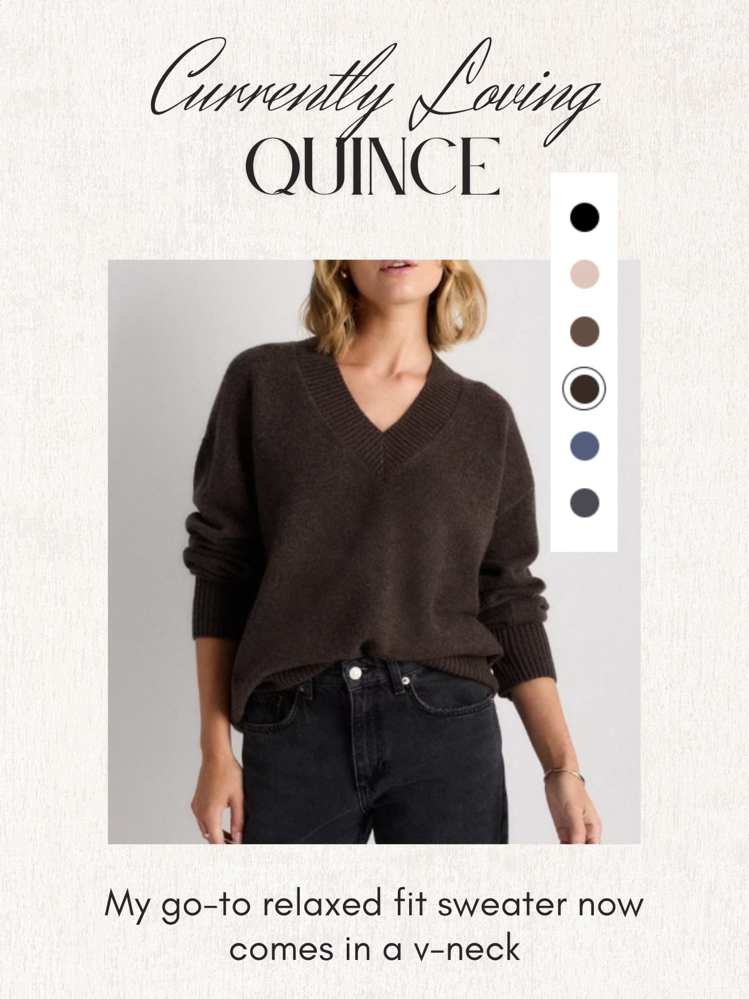 Best selling relaxed fit sweater now in a v-neck silhouette 

#LTKootd #LTKGiftGuide