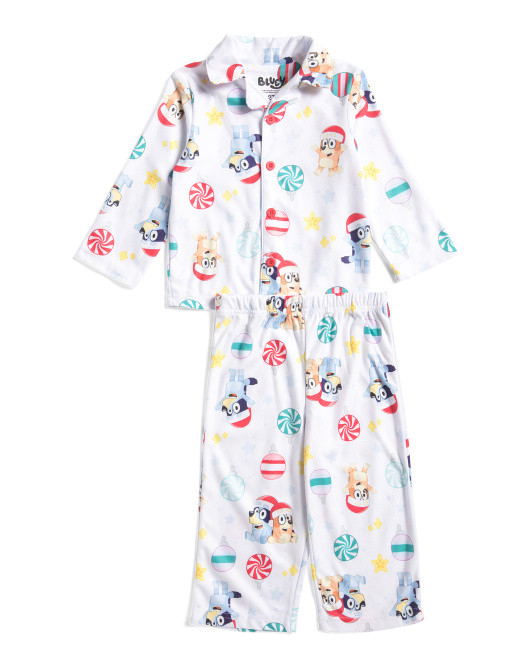 Toddler Boys Bluey Coat Sleep Set | TJ Maxx