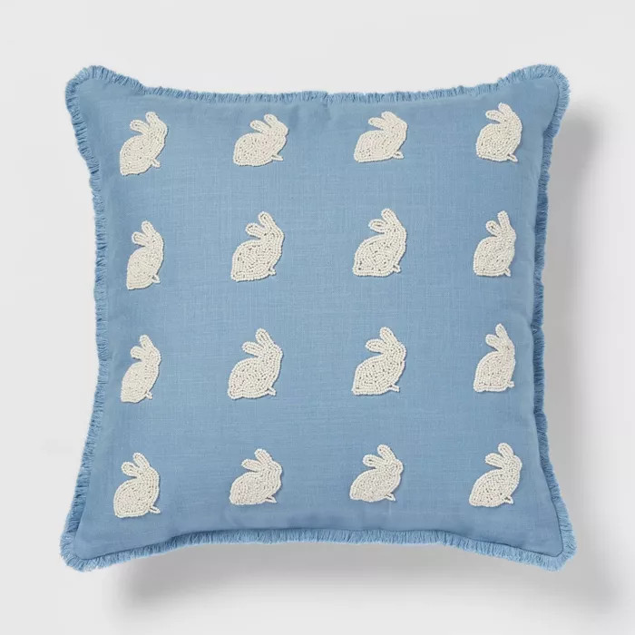 Beaded Bunny Throw Pillow - Threshold™ | Target